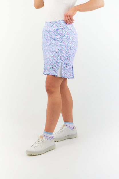 Pure Alda Pull On Golf Skort in Over Eighteen Print