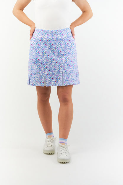 Pure Alda Pull On Golf Skort in Over Eighteen Print