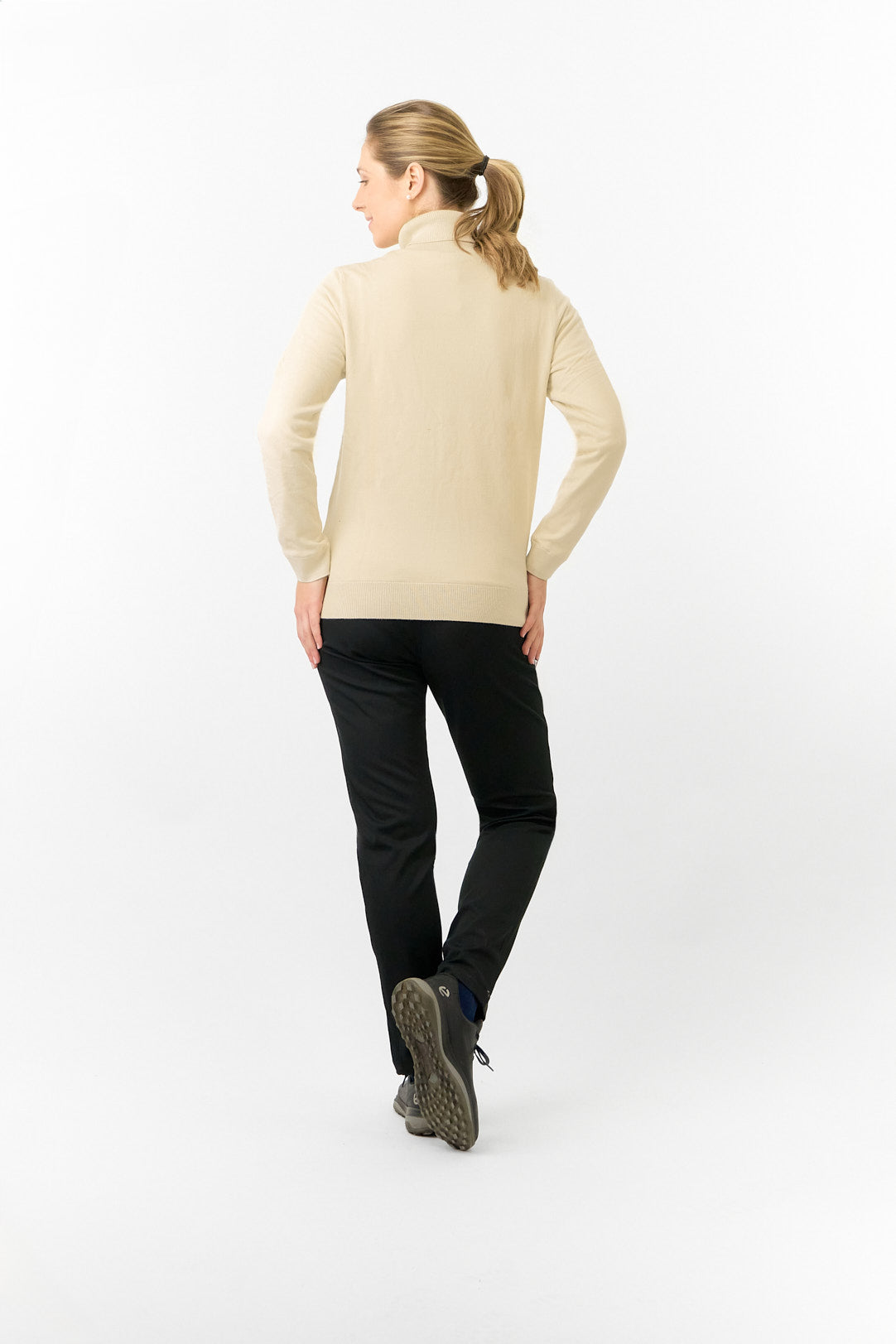 Pure Glow Roll Neck Champagne