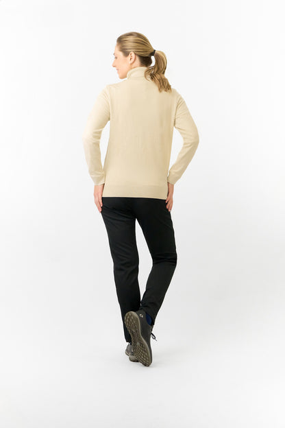 Pure Glow Roll Neck Champagne