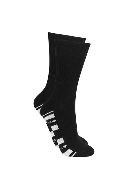 Pure Golf Crew Socks 2 Pack in Black or Navy