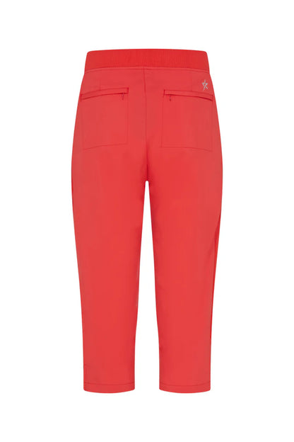 Swing out Sister Rita Lightweight Capri in Coral