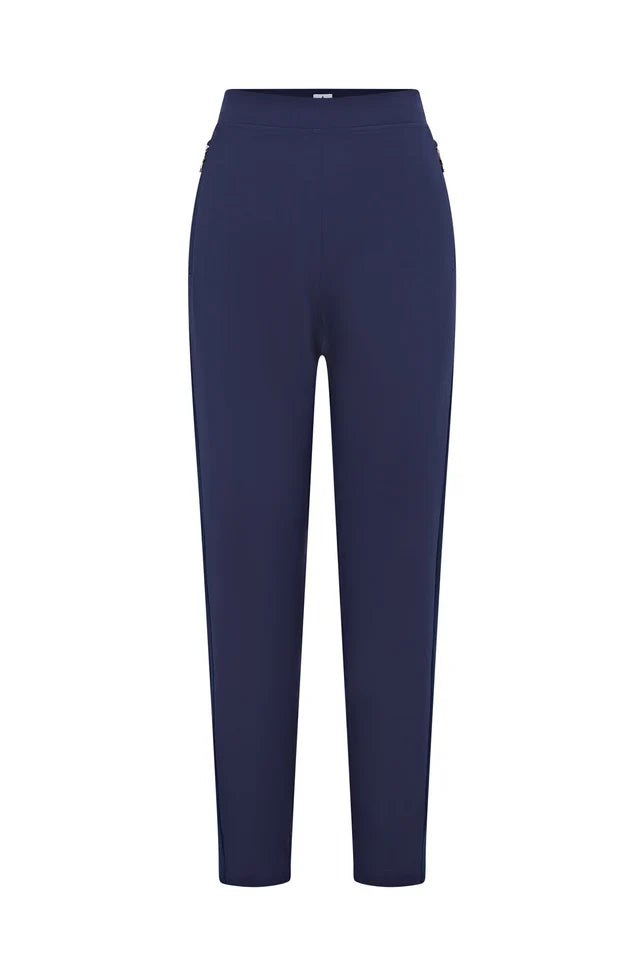 Swing Out Sister Sally Lightweight Trouser in Navy