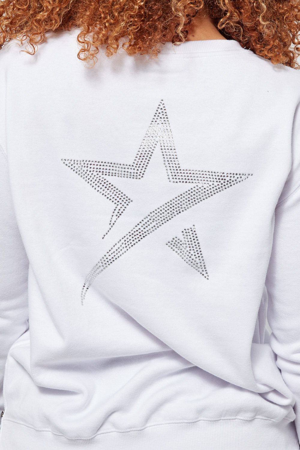 Swing Out Sister Fern Sweatshirt in White