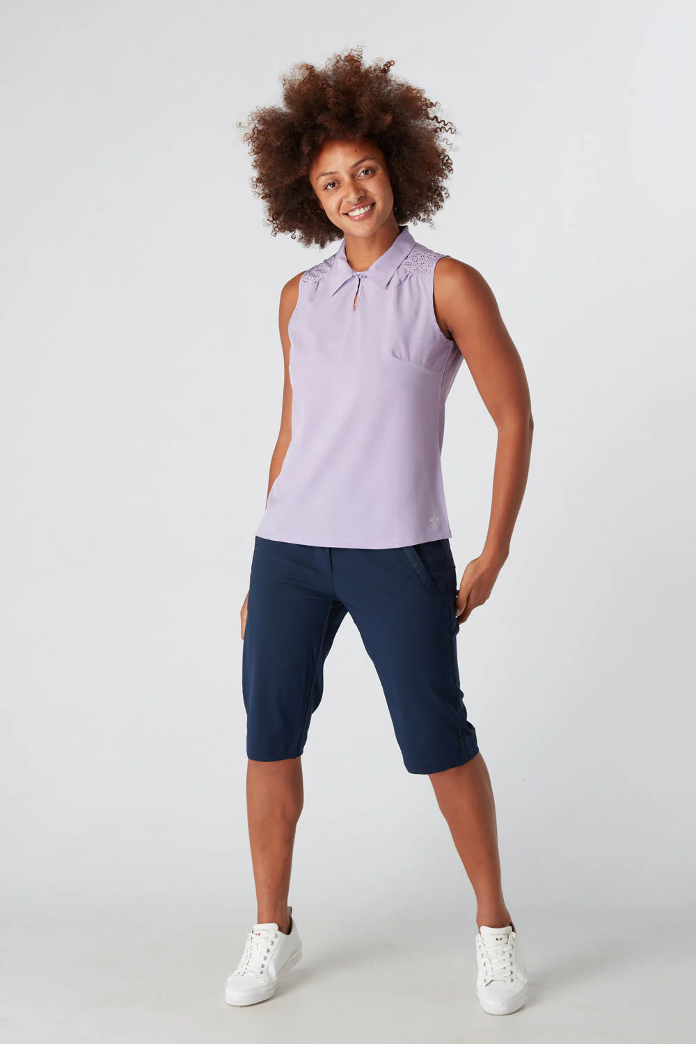 Swing Out Sister Megan Navy Shorts