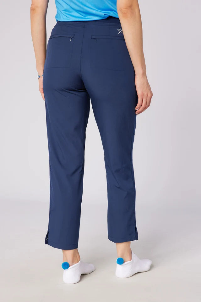 Swing Out Sister Sally Lightweight Trouser in Navy