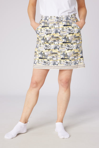 Swing out Sister Reef Pull On Skort in Indian Dawn