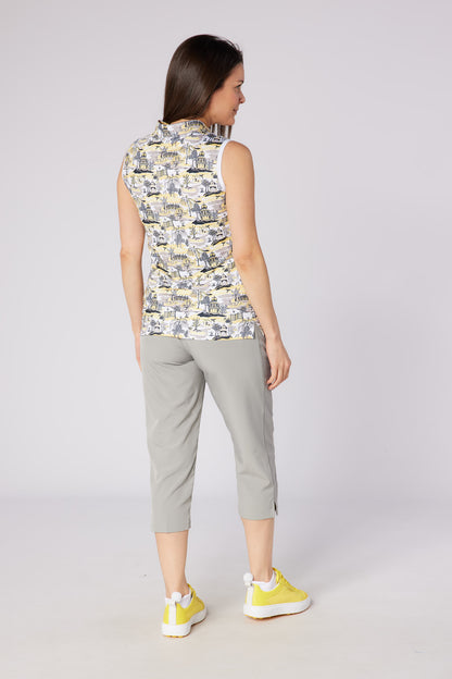 Swing out Sister Dior Elite Sleeveless Polo in Indian Dawn
