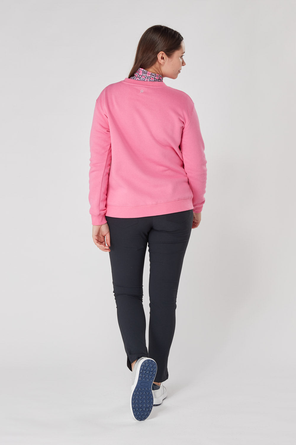 Swing Out Sister Catriona Sweatshirt in Neon Pink
