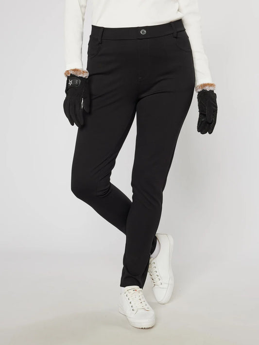 Swing Out Sister Tanya Fashion Trousers In Pitch Black