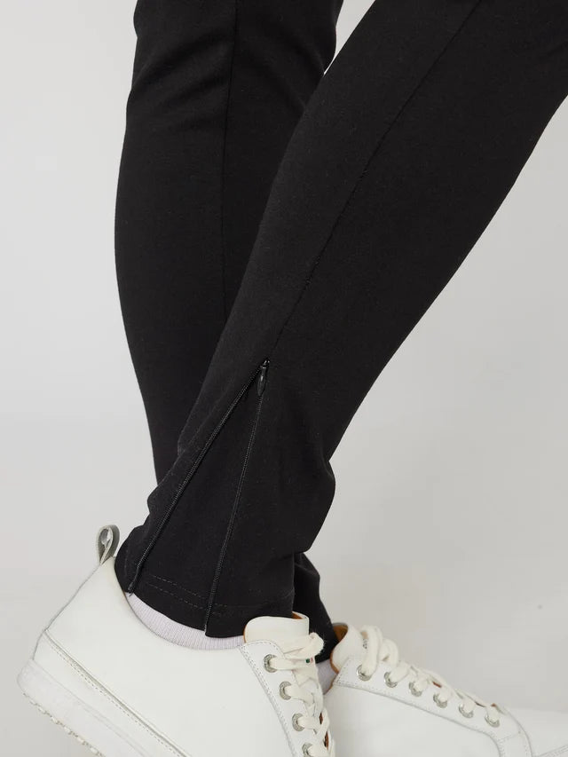 Swing Out Sister Tanya Fashion Trousers In Pitch Black