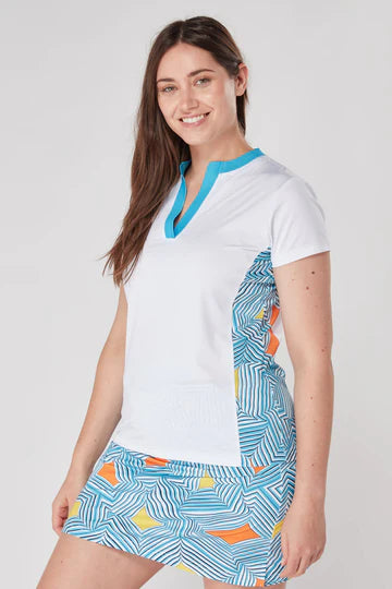 Swing out Sister Lara Short Sleeve Polo