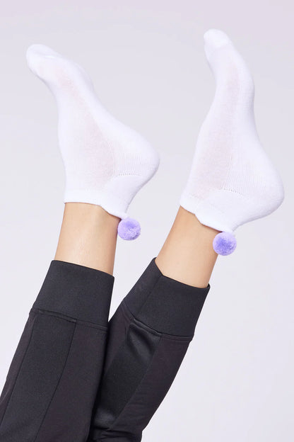 Swing out Sister Pom Pom Socks