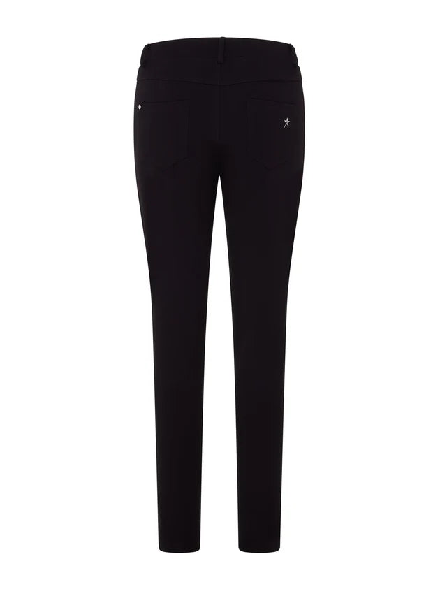 Swing Out Sister Tanya Fashion Trousers In Pitch Black