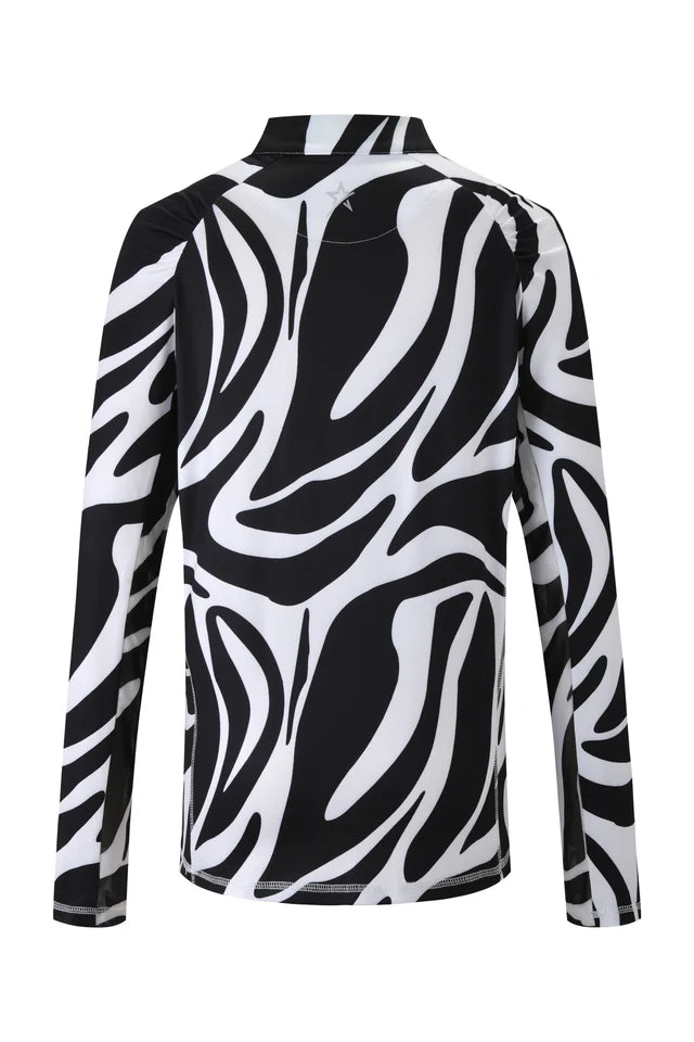 Swing Out Sister Valentia 1/4 Zip Midlayer in Lynx Lime