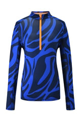 Valentia 1/4 Zip Midlayer in Tigers Eye