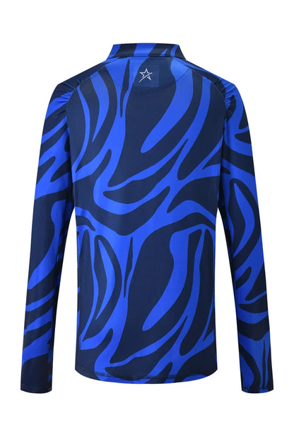 Swing Out Sister Valentia 1/4 Zip Midlayer in Tigers Eye