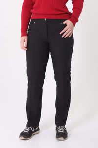 JRB Wind stopper Black Fleece Lined Trousers