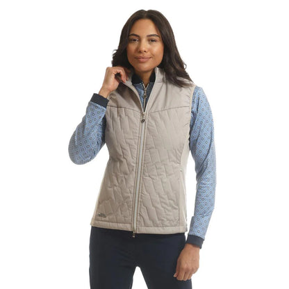 Island Green Ladies Quilted Thermal Padded Golf Gilet