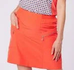 Swing out Sister Lulu Lightweight Coral Pull on Skort