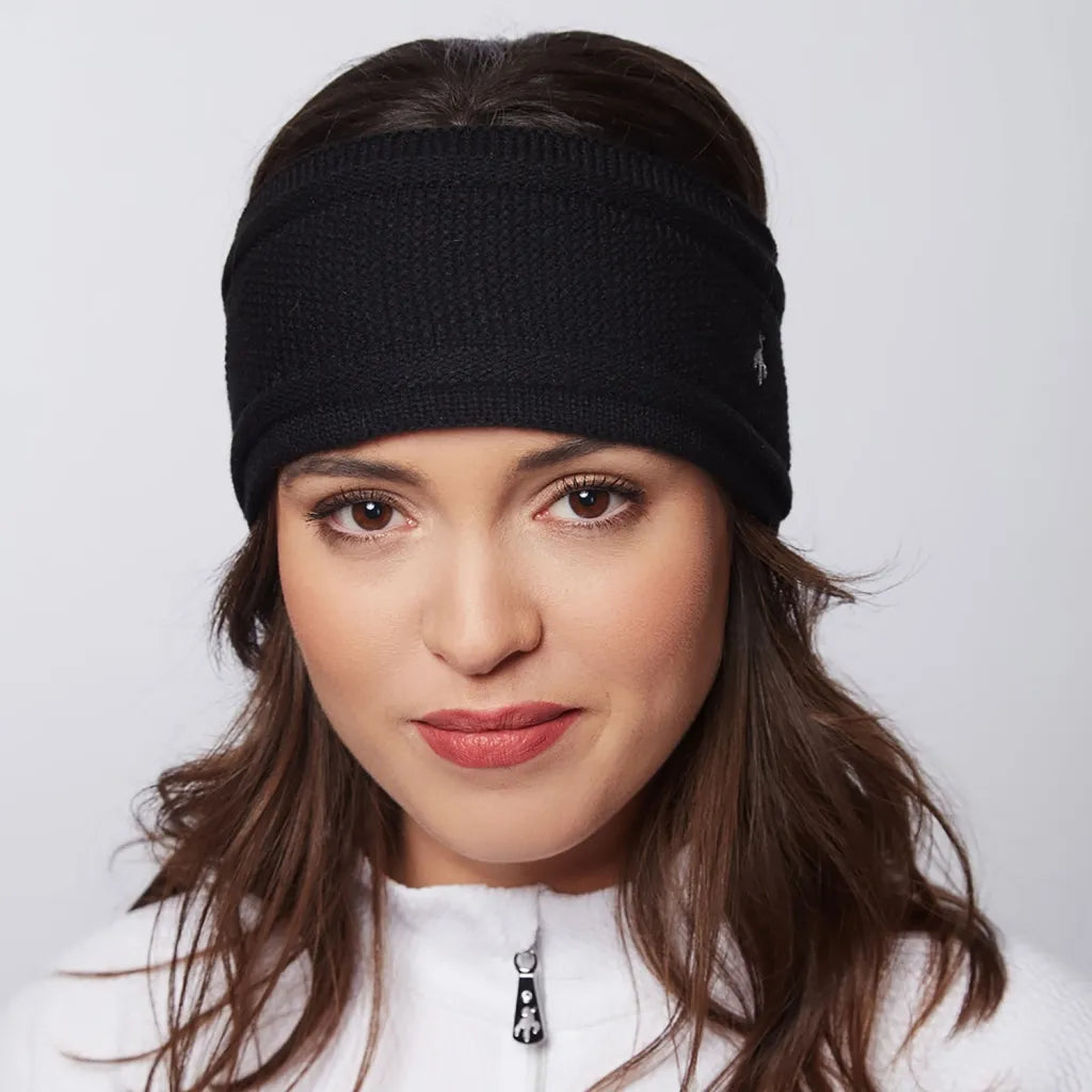 Green Lamb Fleece Lined Headband