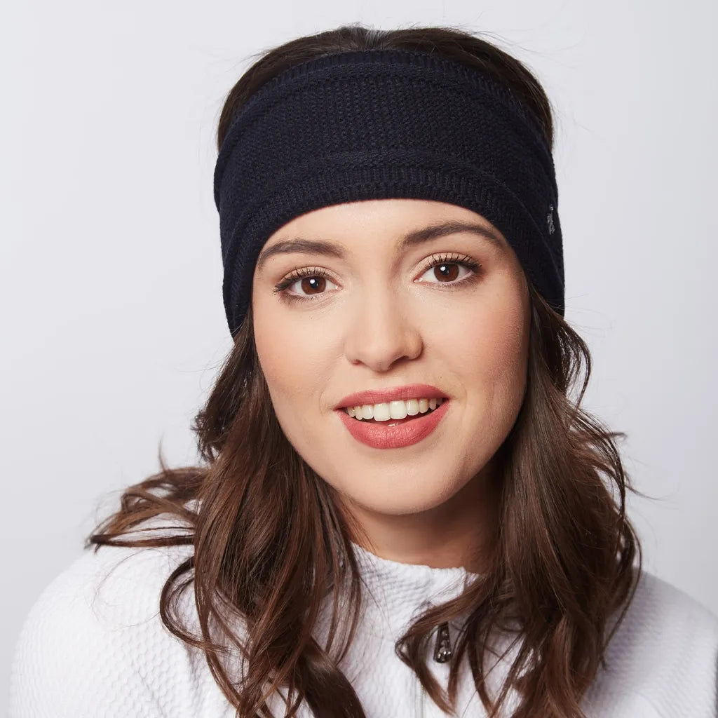 Green Lamb Fleece Lined Headband