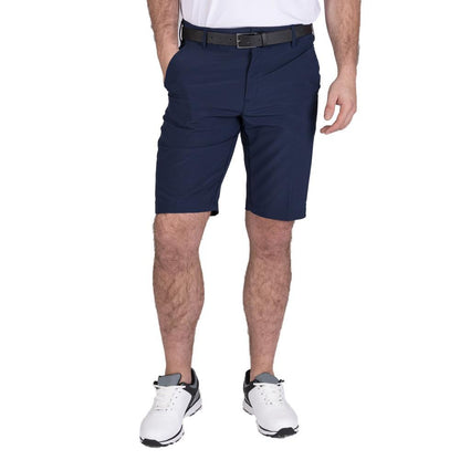 Island Green Men's Tapered Stretch Shorts Dark Navy