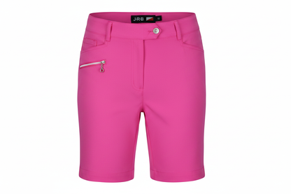 JRB Golf Shorts Fuchsia Pink Flat Lay