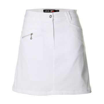 JRB White Golf Skort