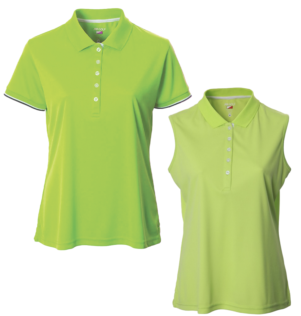 JRB Ladies Short Sleeve Pique Polo Top