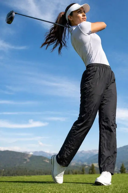 Island Green Waterproof Trousers with taped seams