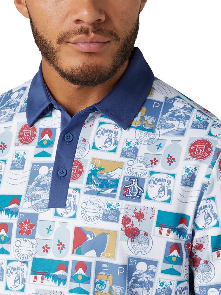 Penquin Men's Stamp Polo