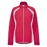Ping Ladies Waterproof Jacket Rosebud/White