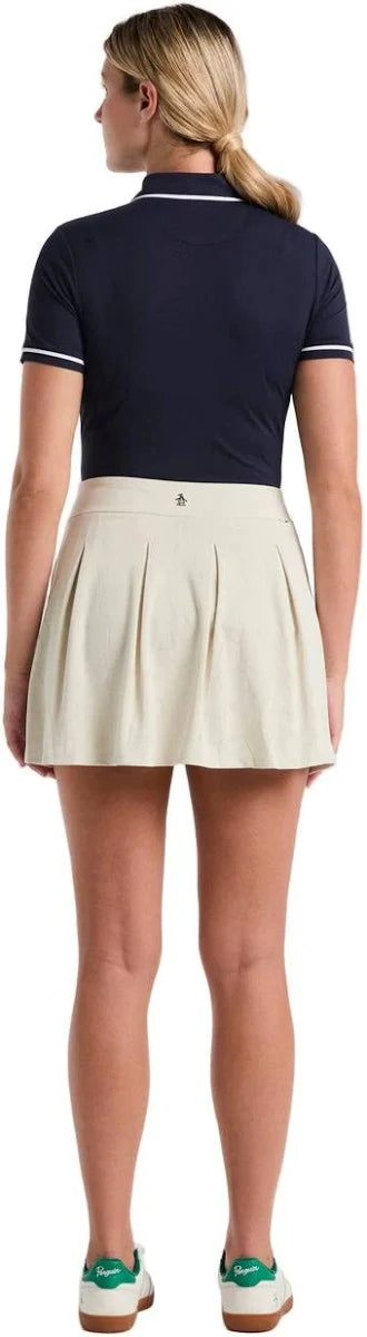 Original Penquin Laser Cut Floral Skort